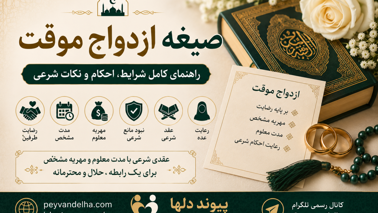 ALT تصویر شاخص: صیغه ازدواج موقت و راهنمای شرایط عقد موقت